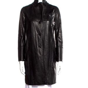 Han Feng Snakeskin Coat